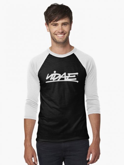 VIDAE Dripping T-shirt baseball manches ¾<br>23,75€